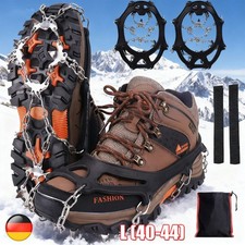 Grödel-Steigeisen Eisspikes Edelstahl Spikes Anti-Rutsch Schuhkrallen Eiskrallen