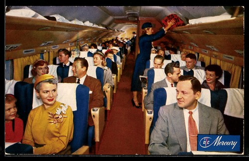 American airlines dc 7 - ak, airlines,