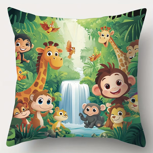 Kissenbezug 45x45 jungle - 45x45, cm