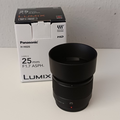 Neuwertig lumix 25mm - g,