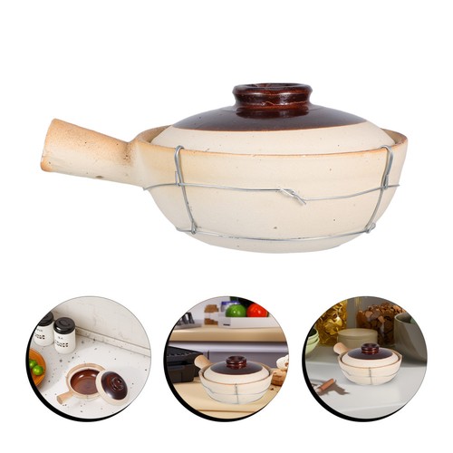 Tonkochtopf mit deckel - ,
