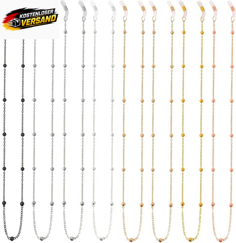 Brillenkette mit perlen - brillenkette,