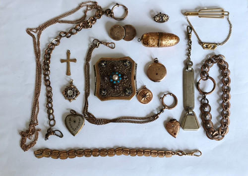 Konvolut antikschmuck - konvolut,