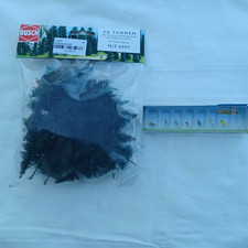 eisenbahn spur z zubehör, tannen und figuren