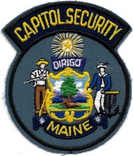 CAPITOL Police Patch MAINE