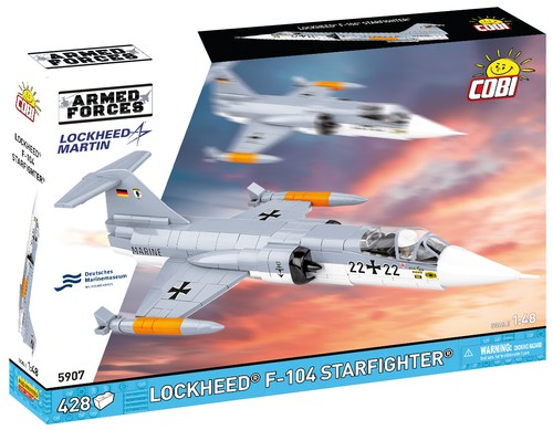 Cobi 5907 lockheed 104 - lockheed, f-104