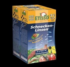 Etisso Schnecken-Linsen 2 x 300 g Nacktschnecken Schneckenkorn Gemüse biologisch