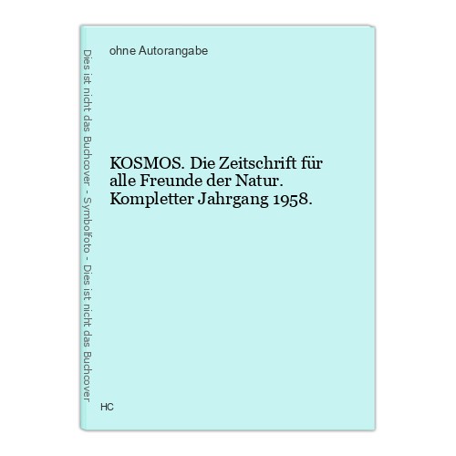 Kosmos die zeitschrift für - die,