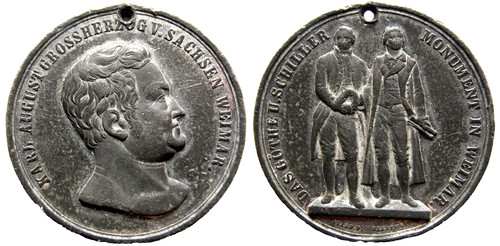 Sachsen medaille grossherzog - sachsen,