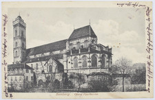 Ansichtskarte Bamberg Obere Pfarrkirche 1916 gelaufen Bayern Postkarte