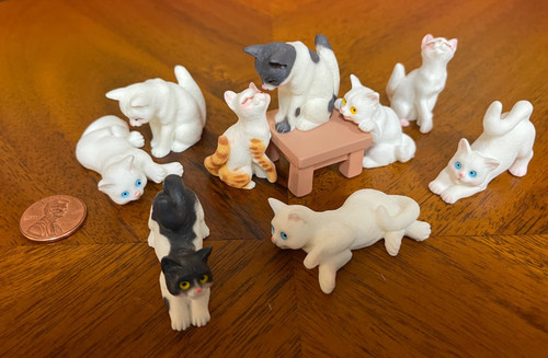 10pcs realistic miniature - 10pcs,