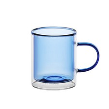 Doppelwandige glas mit henkel - glas,