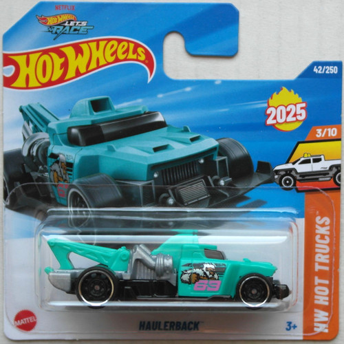 Hot wheels haulerback türkis - hot,