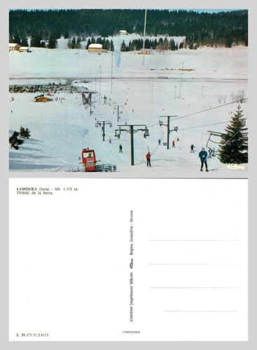 Alte postkarte lamoura jura - lamoura,