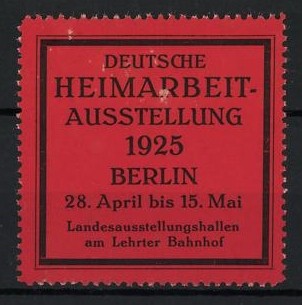 Reklamemarke berlin deutsche - reklamemarke,