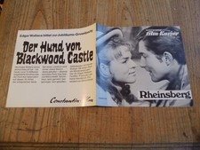 MFK 225 Programmheft  RHEINSBERG  Cornelia Froboess, Christian Wolff Topzustand!