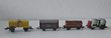 PIKO H0 Güterwagen Set (VEB Persil Staubsilo, Minol-Tank, Holz und Güterwaggon)