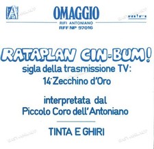 Piccolo Coro Dell'Antoniano - Rataplan Cin-Bum! - Sigla Della ITA 7in 1972 '