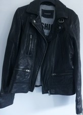 Oakwood, Lederjacke, schwarz, Gr L, Biker