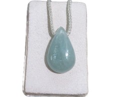 Aquamarin Cabochon Anhänger