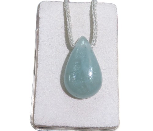 Aquamarin cabochon anhänger - cabochon,