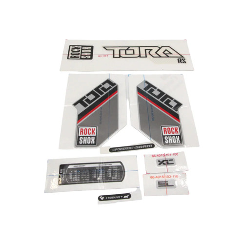 Rock shox aufklebersatz tora - shox,