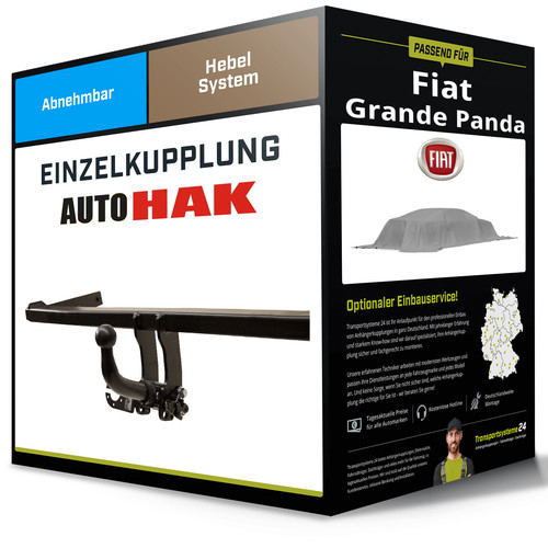 Abnehmbare anhängerkupplung - abnehmbare,