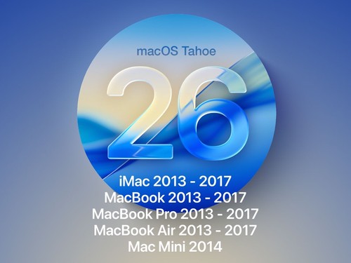 Macos tahoe für intel - 26,