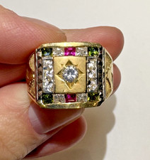 Herren Pferderennen Siegelring