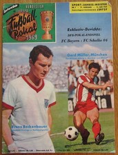 ⚽Illustrierte Fußball-Zeitschrift 1969, u.a. Bayern München, Gerhard Bahr
