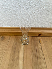 Kleine Vintage Vase aus Glas