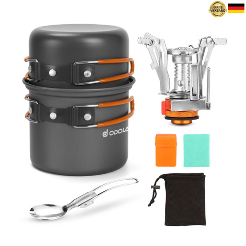 Campinggeschirr set stück - campinggeschirr, 6
