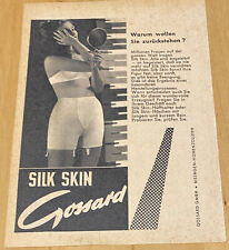 # Werbeanzeige/advertisement A5: Gossard  Hüfthalter Höschen  (WA304)