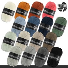 Lana Grossa 150 g Meilenweit 8-fach 150 Sockenwolle Stricken Garn 16 Farben