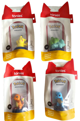 Tonies pokémon figuren set - tonies,