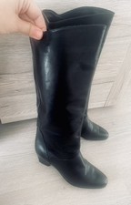 Damen Slouch Stiefel Leder