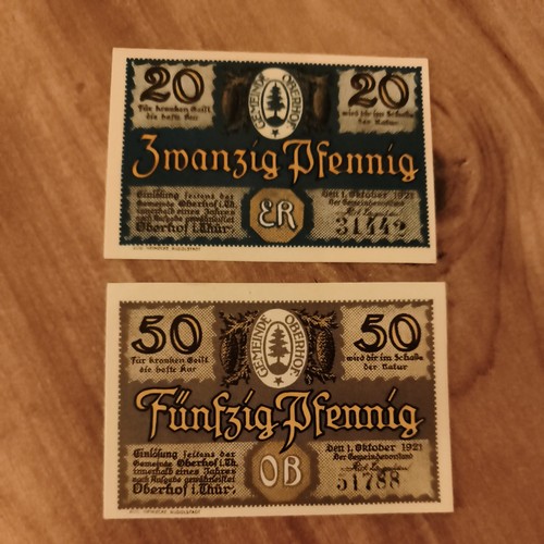 Pfennig notgeld - &,