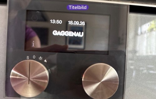 Gaggenau backofen bedienmodul - gaggenau, backofen-bedienmodul