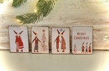 Wichtel Deko 4er Set Kleine