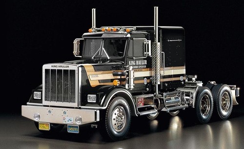 Tamiya truck king hauler black - truck,