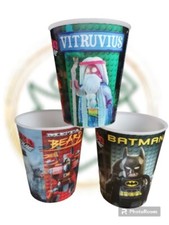 THE LEGO MOVIE / Trinkbecher / 0,4l / McDonalds-3D-Effect / 3 Motive