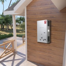 12L/24KW Propane Warmwasserbereiter Durchlauferhitzer Boiler Warmwasserspeicher