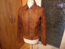 Redskins Lederjacke Bikerjacke Cabrio-Jacke Vintage Used Gr. XL