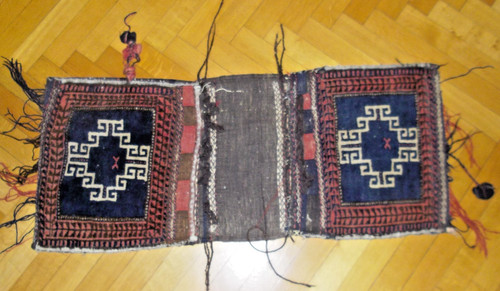 Alte belutsch doppel tasche - alte,