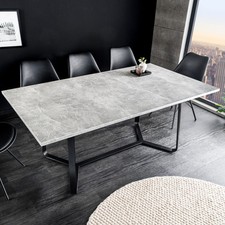 Esstisch LOFT - 140cm - grau