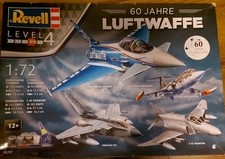Revell 05797 Bausatz "60 Jahre Luftwaffe" - 4 Flugzeuge / Karton geöffnet