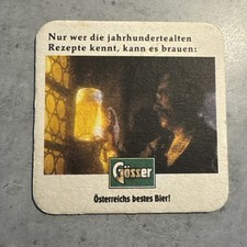Bierdeckel Gösser Österreichs bestes Bier! #1006#
