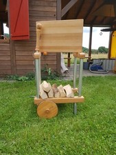 Grillwagen Holzwagen Beistellwagen Servierwagen