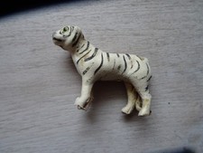 Alte Pappmache Tiger Figur mit
