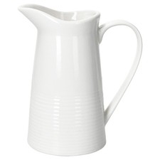 Milchkrug creme steingut - creme,
